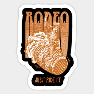 Rodeo Vintage Tee Sticker